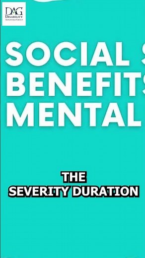 Social Security Disability with a Mental Health Condition #disabilityadvantagegroup #ssdi #health