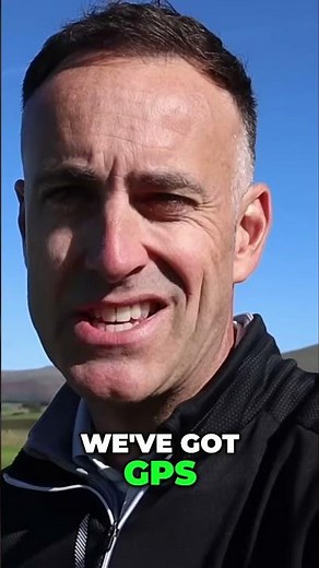 Hybrid Rangefinder GPS and Laser Golf Tech! #golfgear #michaelnewtongolf #golfequipment