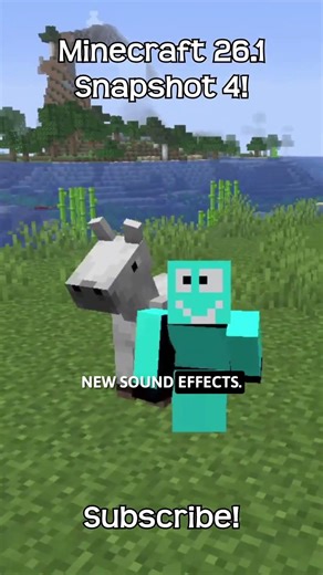 Minecraft's New Baby Horse Sound Effects!