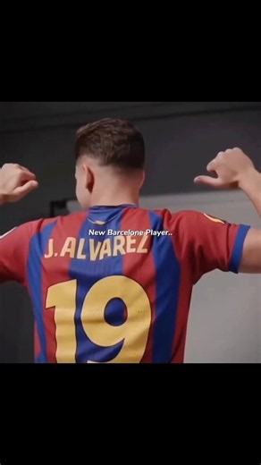 🚨 BREAKINGNEWS JULIAN ALVAREZ JUST SIGNED FC BARCELONA CLUB #shorts #julianalvarez #barcelona
