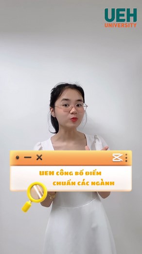 UEH chính thức công bố điểm chuẩn các Phương thức xét tuyển Đại học chính quy 2023 #UEH #tuyensinhdaihoc #daihoccogivui #xuhuong #2k5 #genZ | Đại học Kinh tế TP. Hồ Chí Minh