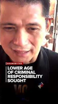 Padilla wants age of criminal responsibility down to 10 years old after Tacloban school shooting