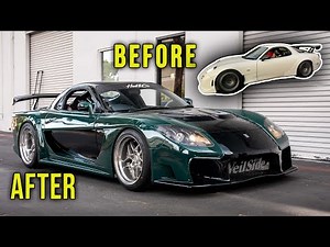 Building a Veilside Rx-7 in 10 Minutes!