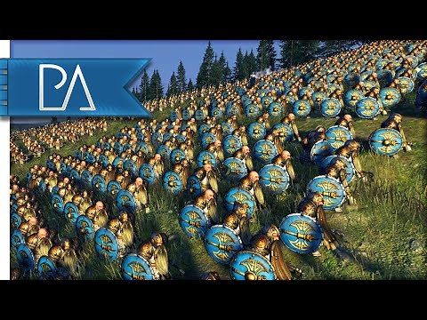 BRUTAL DWARF HILL DEFENSE - Total War: WARHAMMER Gameplay
