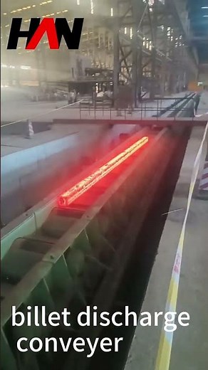 HANI: Continuous Casting Machine in Action - Steel Billet Production Process