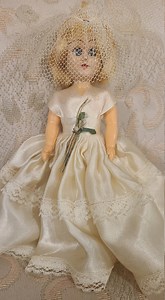 Vintage 1940's Bridal Doll - Etsy Canada