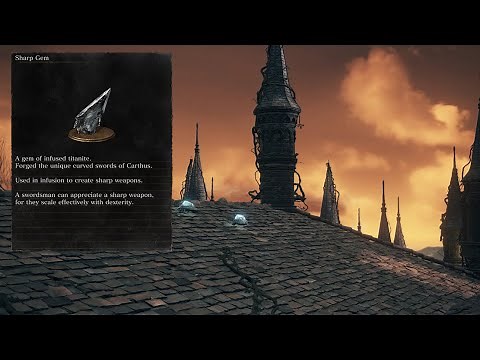 DARK SOULS 3 - Sharp Gem location ( Grand Archives )