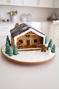 Cozy Cabin [gingerbread Template] - Etsy