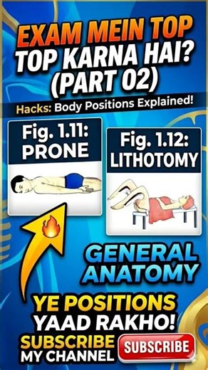 Prone & Lithotomy position 🔥| PART 02 | Medical Position|‪@physiopulse1‬ ,Subscribe for Next part