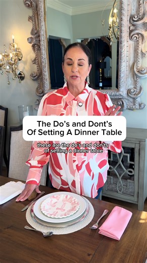 The do’s and Dont’s of setting a table! #hostess #hosting #Etiquette