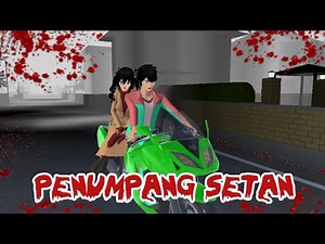 Penumpang Setan || Sakura School Simulator Horor || Film Horor || Hantu || Sakura Horor