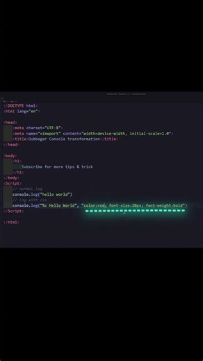 Stop Using Boring Console.log! Try This Instead 🤯😎