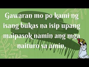 SCOUT PAMBUNGAD NA PANALANGIN