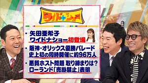 ワイドナショー 11月26日(日)放送分 矢田亜希子がワイドナショー初登場！｜バラエティ｜見逃し無料配信はTVer！人気の動画見放題