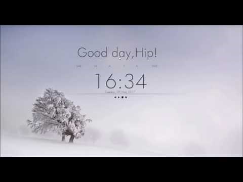 Simple and Clean / Minimalistic Desktop By RAINMETER