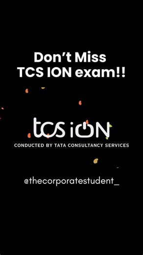 The Corporate Student | ‼️TCS iON Preparation PDF with: ✔ Clear syllabus ✔ Daily study plan ✔ Trusted resources ✔ Mock test strategy If you follow it honestly,... | Instagram