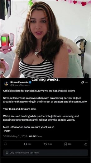 StreamElements is NOT Shutting Down: Official Update!
