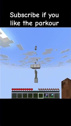 Minecraft Parkour Clutch 🤯 Wait for the Ending 🔥 || #minecraft #parkour #shorts