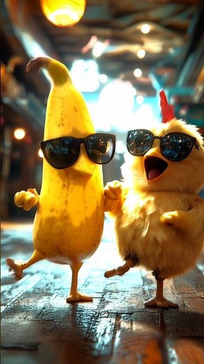 chicken banana chicken banana song dance tiktok viral shorts video🐔🍌