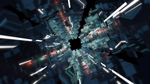 Download Futuristic 3d Construction Background for free