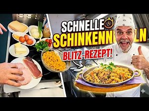 Ham and noodles!? Only with this QUICK & easy recipe! 🍝 | Herbi's Kitchen Comfort Food