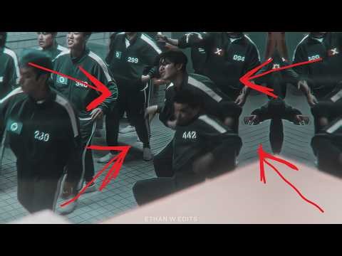 Squid Game's Secret Bathroom Fight Duo - Player 056 X 442 Edit