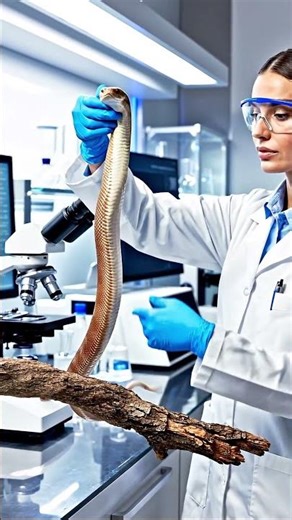 Peach Snake vs Dermestid Beetles – Satisfying Lab Transformation