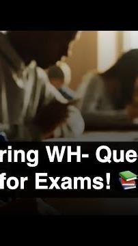 Mastering WH- Questions for Exams! 📚