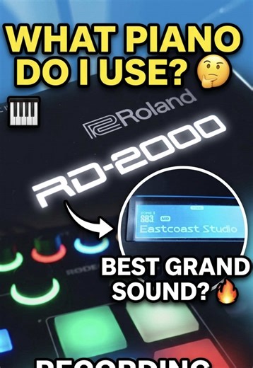 The Most Asked Question: What Piano Do I Use? I get asked about my gear all the time. I play the Roland RD-2000 (my absolute go-to sound is the 'Eastcoast Studio' patch) and capture all the audio using my Rodecaster Pro 2. If you enjoy the music, make sure to check out my channel and hit that subscribe button! 🎶👇 YOUTUBE.COM/EECORR #RolandRD2000 #PianoSetup #RodecasterPro2 #MusicProduction #PianoGear