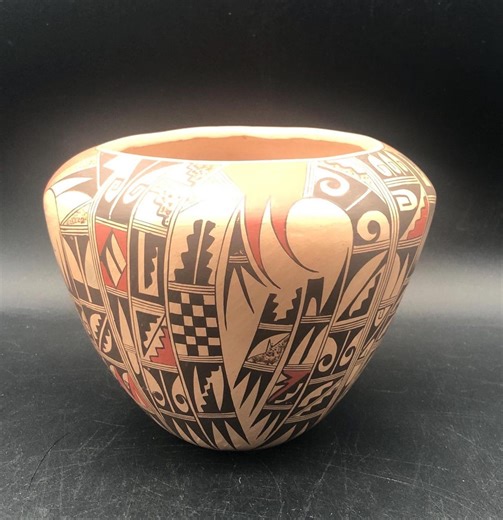 Hopi-tewa Pottery (jar, Pot, Bowl) Signed by Antoinette Honie / Theshopsinuptown / DN-SM / 1125 - Etsy