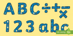 Electricity Display Lettering