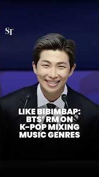 #bts RM compares K-pop to bibimbap at Apec summit in South Korea