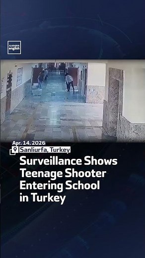Surveillance Shows Teenage Shooter Entering School in Turkey