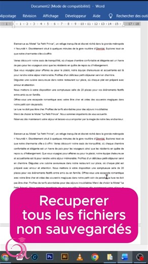 Recover YOUR Closed Word Document Without Saving?