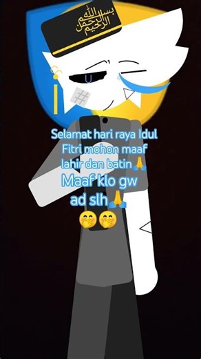 // SELAMAT HARI RAYA IDUL Fitri🙏 maaf klo gw ad slh🙏 // #semogarame #emojicat