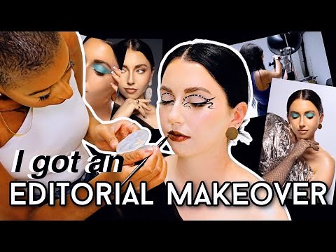TOP RATED EDITORIAL MAKEUP ARTIST & PHOTOGRAPHER MAKEOVER...the process & photos!