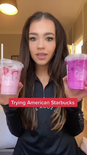 American Starbucks Pink and Dragon Drinks Review