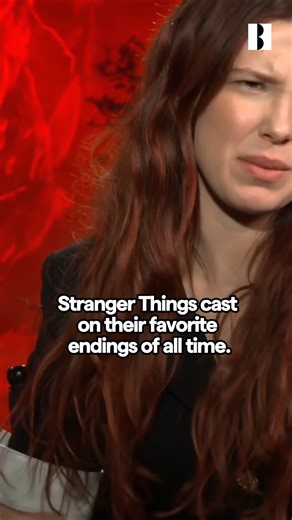 Backstage on Instagram: ""Stranger Things" Season 5 Volume 2 is here! To celebrate, we asked the cast about their favorite movie and TV endings of all time. From "Once" to "Uncut Gems" to "Harry Potter," here's what they said. Tap the link in bio for more. . . . #Backstage #StrangerThings #ST5 #StrangerThings5 #Vol2 #Once #UncutGems #HarryPotter"