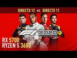 F1 2020 - DX12 vs DX11 | AMD RX 5700 | Benchmark