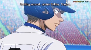 Behold and witness our Cheetah-sama's prowess! Amazing play with Mimura and Bestboi Tōjō ❤️🖤 Definitely one of my favorite scenes. -Deleted the original post cause it was not edited at all lol Clip from Season 2 Episode 42 ××Admin Dada 🐺 🖤 ×× | Diamond no Ace