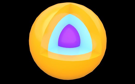 3d max科研绘图之核壳结构-六分钟