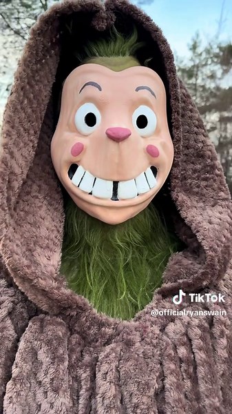 POV: Me in my anonymity suit so Christmas can’t recognise me. 😂 Tag somebody in the comments who hates Christmas… 👇 #grinch #grinchtiktok #meme #christmas #fyp