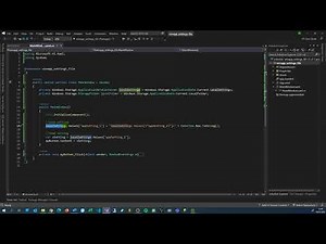 Write and Read Windows App Settings