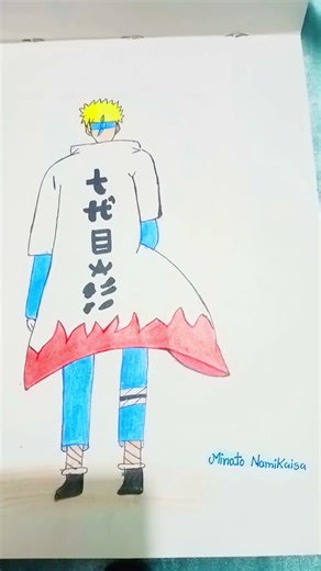 Naruto,Minato,Obito #anime #naruto #art #drawing #edit #capcut