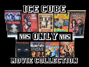 My Ice Cube VHS Only Collection
