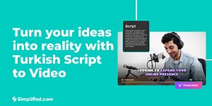 Convert Turkish Script to Video Using AI - Turn Your Ideas into Videos