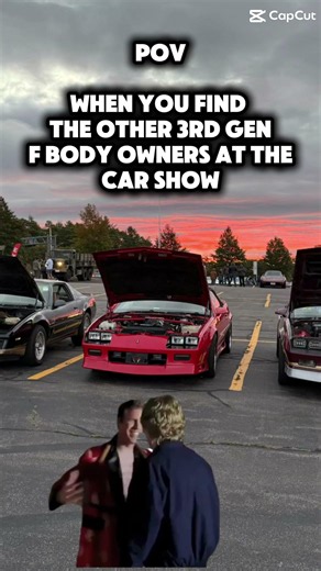 When You Meet Another Third Gen Owner At The Car Show 😂🔥 #thirdgencamaro