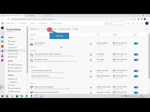 17-Configure notifications in Azure DevOps