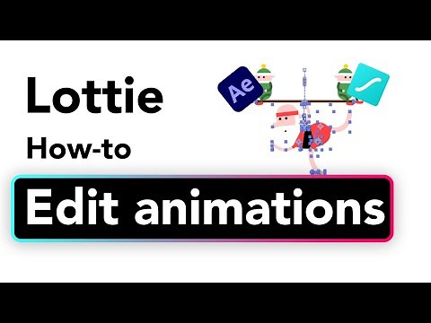 How to EDIT Lottie Animations