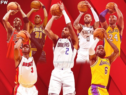 NBA Career Leaders In Clutch Situations: 1 Minute Left, Shot To Tie Or Take A Lead In 4th Quarter - Fadeaway World